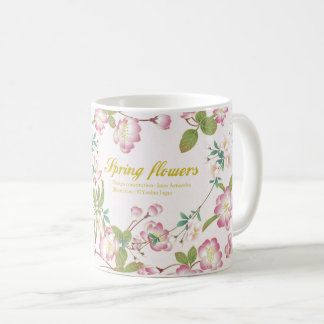 Caneca De Café Art Mug"Cherry Blossoms"