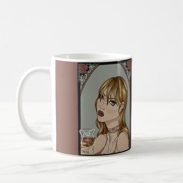 Caneca De Café Art nouveau (Esquerda)