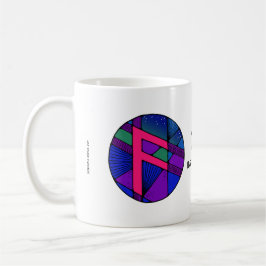 Caneca De Café Art Nouveau Ansuz Rune Mug - INSPIRAÇÃO!
