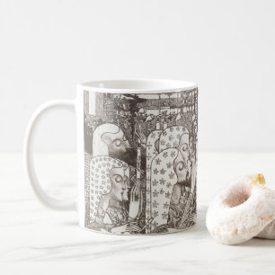 Caneca De Café Art Nouveau Delighted Gouda Jan Toorop