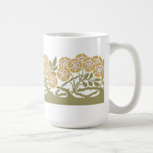 Caneca De Café Art Nouveau Flowers - Mug
