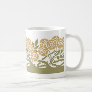 Caneca De Café Art Nouveau Flowers - Mug