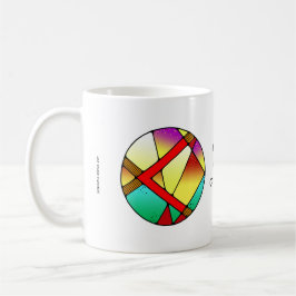 Caneca De Café Art Nouveau Kenaz Rune Mug - CRIATIVIDADE!