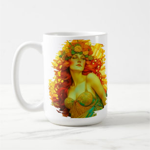Caneca De Café Art Nouveau Litha