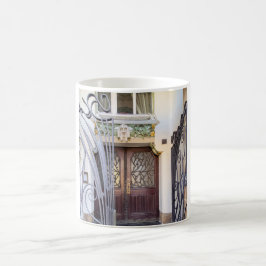 Caneca De Café Art Nouveau Prague Door