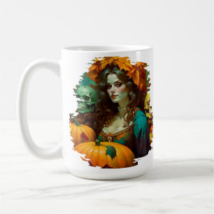 Caneca De Café Art Nouveau Samhain