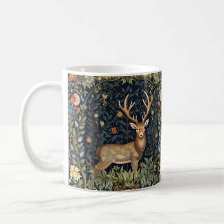 Caneca De Café Art nouveau veer no jardim