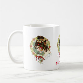 Caneca De Café Art Noveau