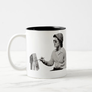 Caneca de Café Arte 11 oz Cerâmica W-PT