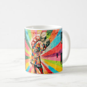 Caneca de Café Arte 11 oz Cerâmica W-PT