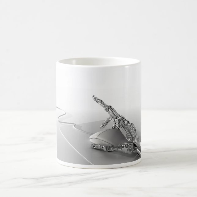Caneca De Café arte 3d (Centro)