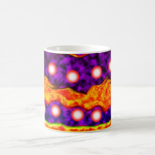 Caneca De Café Arte à luz da noite (Centro)