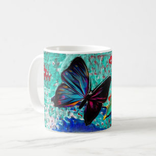 Caneca de Café Arte Abstracta 11 oz Cerâmica W-PT