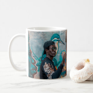 Caneca de Café Arte Abstracta 11 oz Cerâmica W-PT