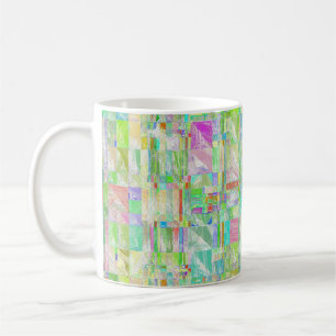 Caneca de Café Arte Abstracta 11 oz Cerâmica W-PT