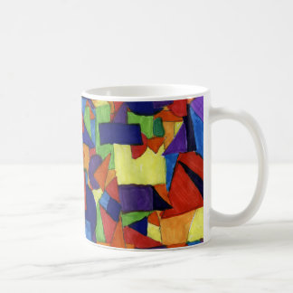 Caneca De Café Arte abstracta a estar completa