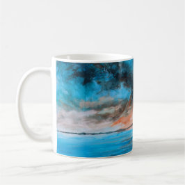 Caneca De Café Arte Abstrata