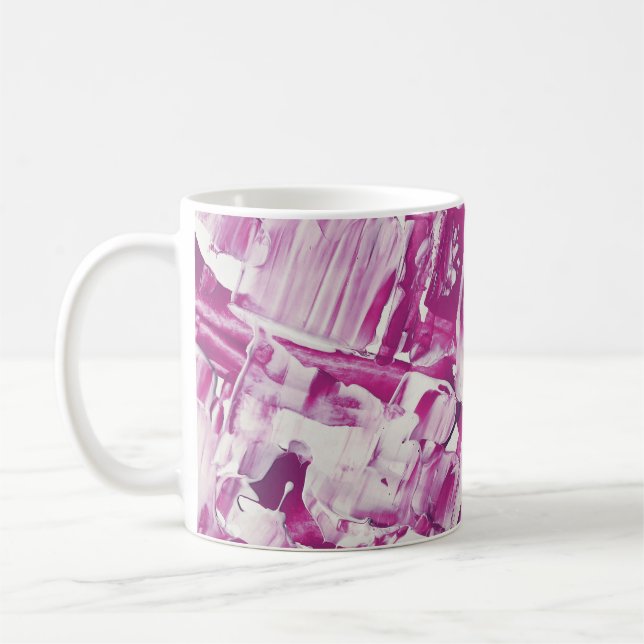 Caneca De Café Arte abstrata (Esquerda)