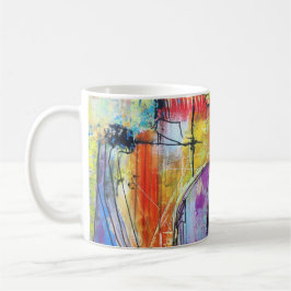 Caneca de Café Arte Abstrata