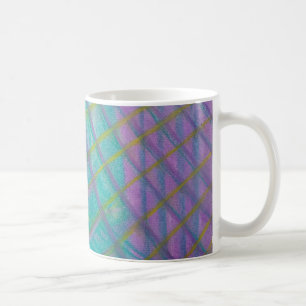 Caneca De Café Arte Abstrata Colorida Única P34