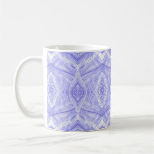 Caneca De Café Arte Abstrata de Aquarela Roxa Psychomachia