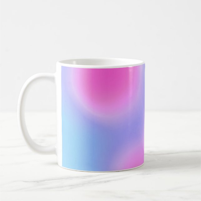 Caneca De Café Arte abstrata feliz (Esquerda)