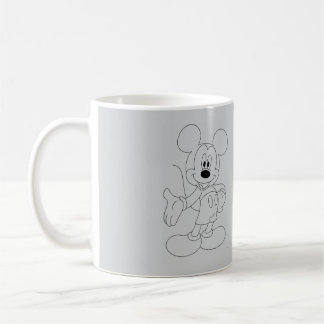 Caneca De Café Arte Abstrata Mística Escura | Moderno Minimalista