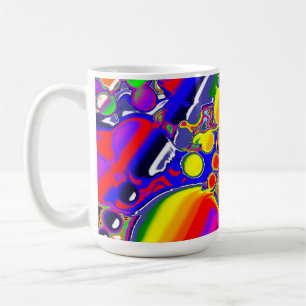 Caneca De Café Arte Abstrato
