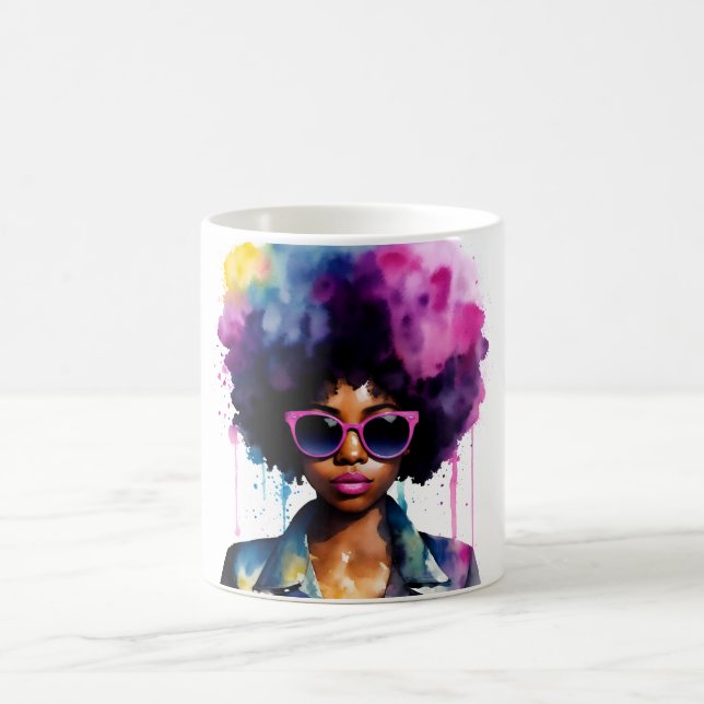 Caneca De Café Arte Afro-Arco-Íris (Centro)