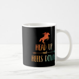 Caneca De Café Arte Anel De Cavalo Para Mulheres Meninas Rajadas
