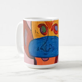 Caneca De Café Arte Animal Futurista
