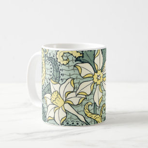 Caneca De Café Arte Antiga Narciso Flores Novo