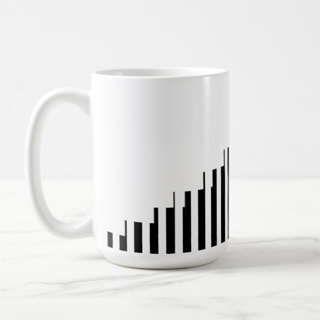 Caneca De Café Arte ASCII (Esquerda)
