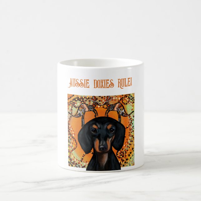 CANECA DE CAFÉ ARTE AUSTRÁLIA               (Centro)