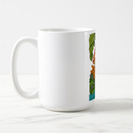 Caneca De Café Arte botânica