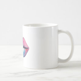 Caneca De Café Arte colorida do bordo