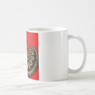 Caneca De Café Arte Cultural de Marionete de Sombra Javanesa da I