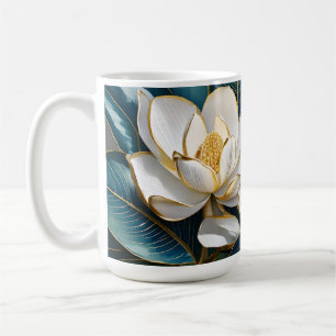 Caneca De Café Arte da Magnolia Meridional