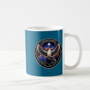 Caneca De Café Arte da Texas Tx Rebel Bird Alliance