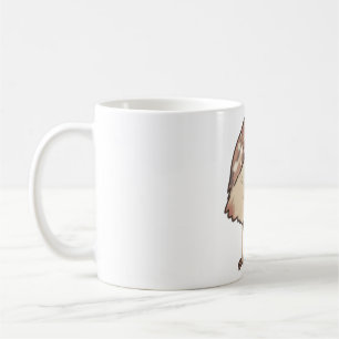 Caneca De Café arte das corujas