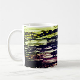 Caneca De Café "Arte das reflexões Rippled" por Stephanie Stevens
