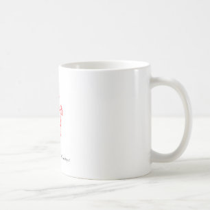 Caneca De Café Arte de Anatomia do Coração de Cardiologista Perso