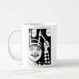Caneca De Café arte de anime de terror