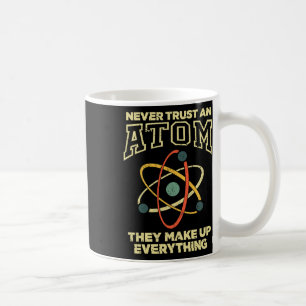 Caneca De Café Arte de Átomo Divertido Homens Mulheres Stem Moléc