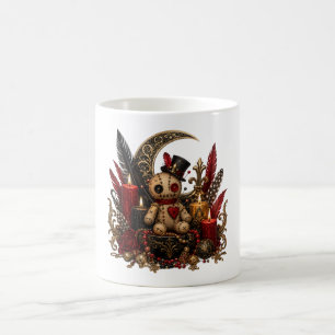 Caneca De Café Arte de boneca Voodoo gótica de Nova Orleans