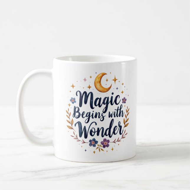 Caneca De Café Arte de Café Maravilha Celestial (Esquerda)