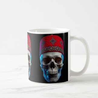 Caneca De Café Arte de Caveira Marroquina