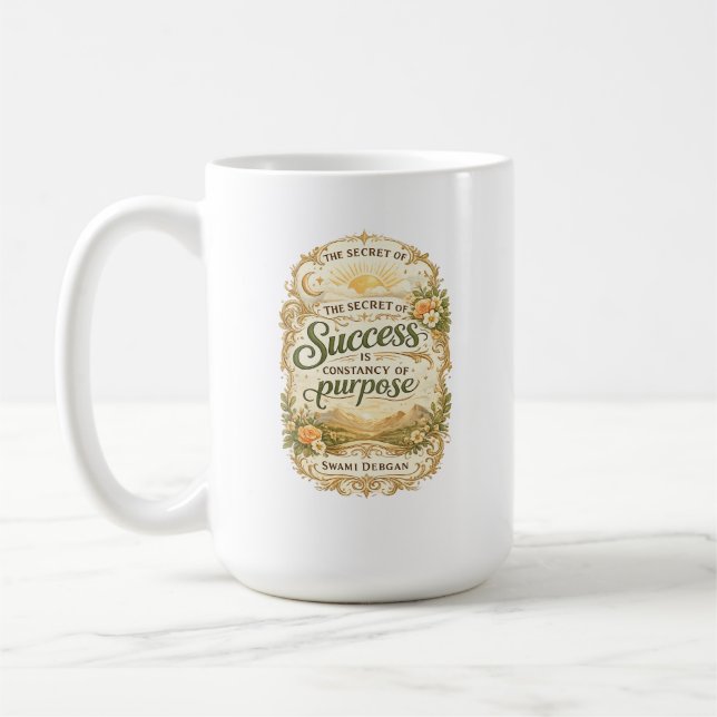 Caneca De Café Arte de Citação (Esquerda)
