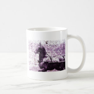 Caneca De Café Arte de Digitas do Crackle de Hackey