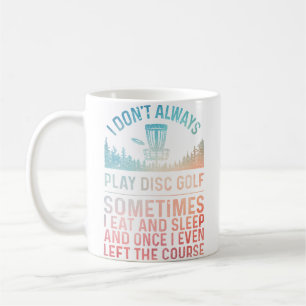 Caneca De Café Arte de Disc Golf para Homens e Mulheres Jogador d